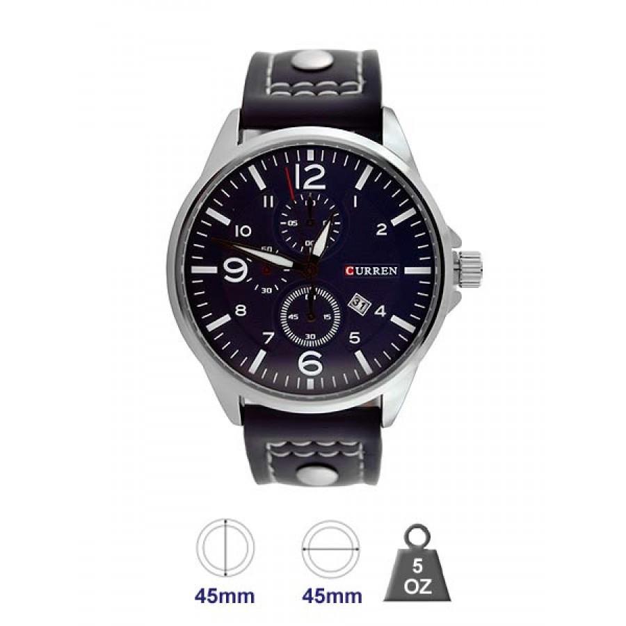 Max Nior Leather Watch